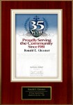 35 Years of Service