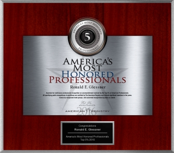 American Registry Honored Professional