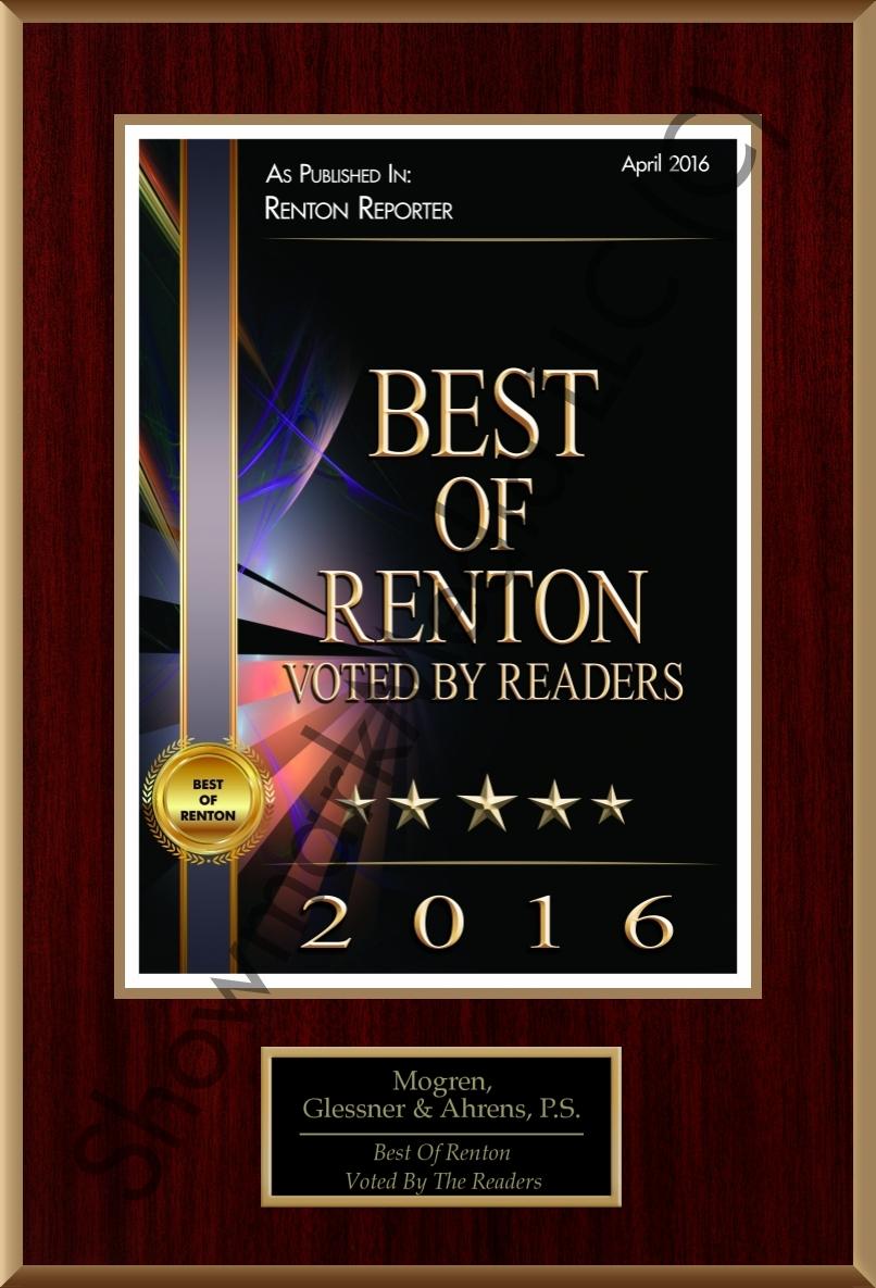 Best of Renton 2016